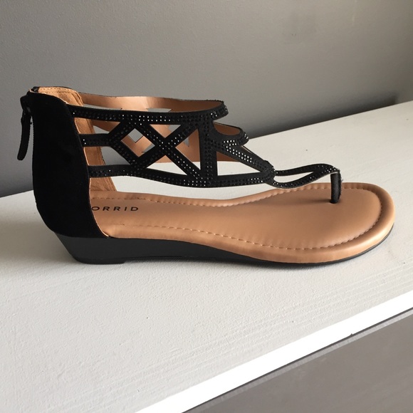 Torrid Rhinestone Sandals - Picture 2 of 14